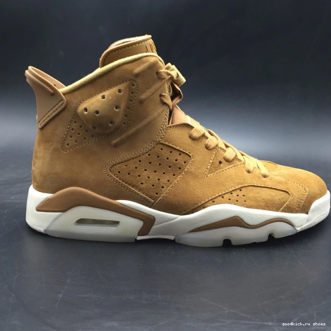 Retro "Golden Air Jordan Harvest" 384664-705 6 0824